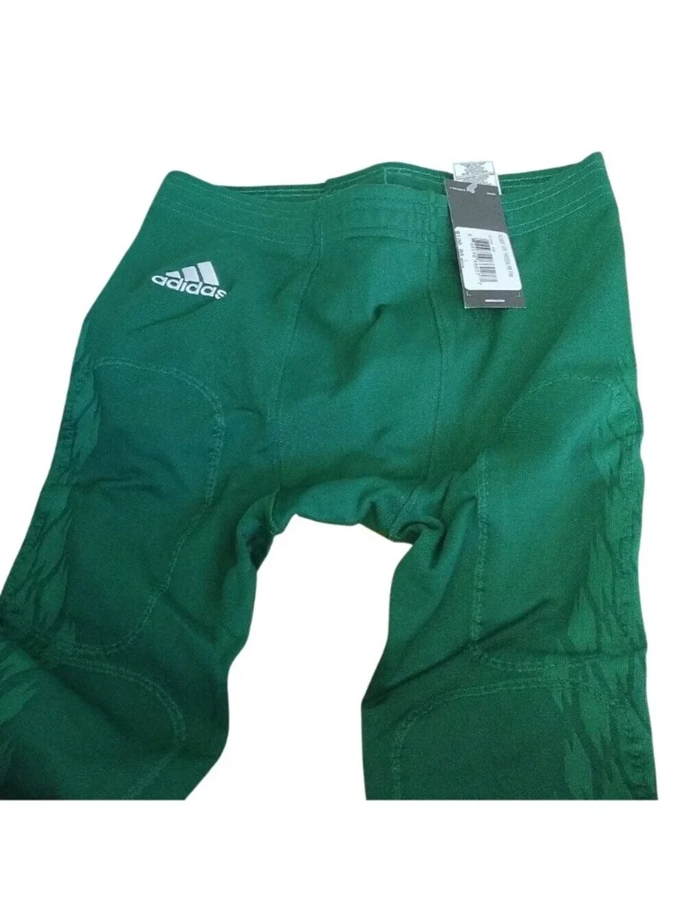 Adidas Mens Techfit Primeknit Football Pant No Pad, size Large, Dark Green